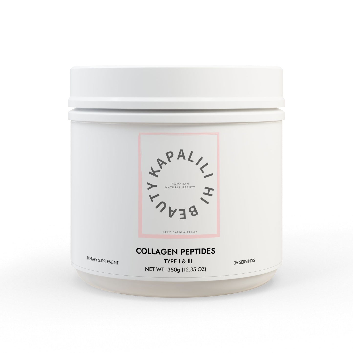 Collagen Peptides Type I & III Supplement (350g, 12.3oz)