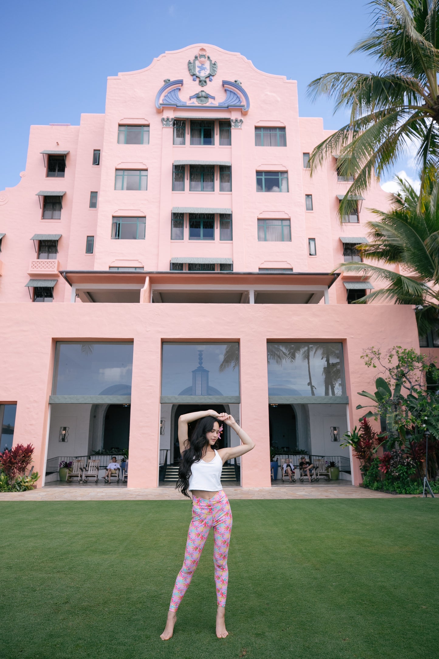 Pink x Palm Trees Leggings