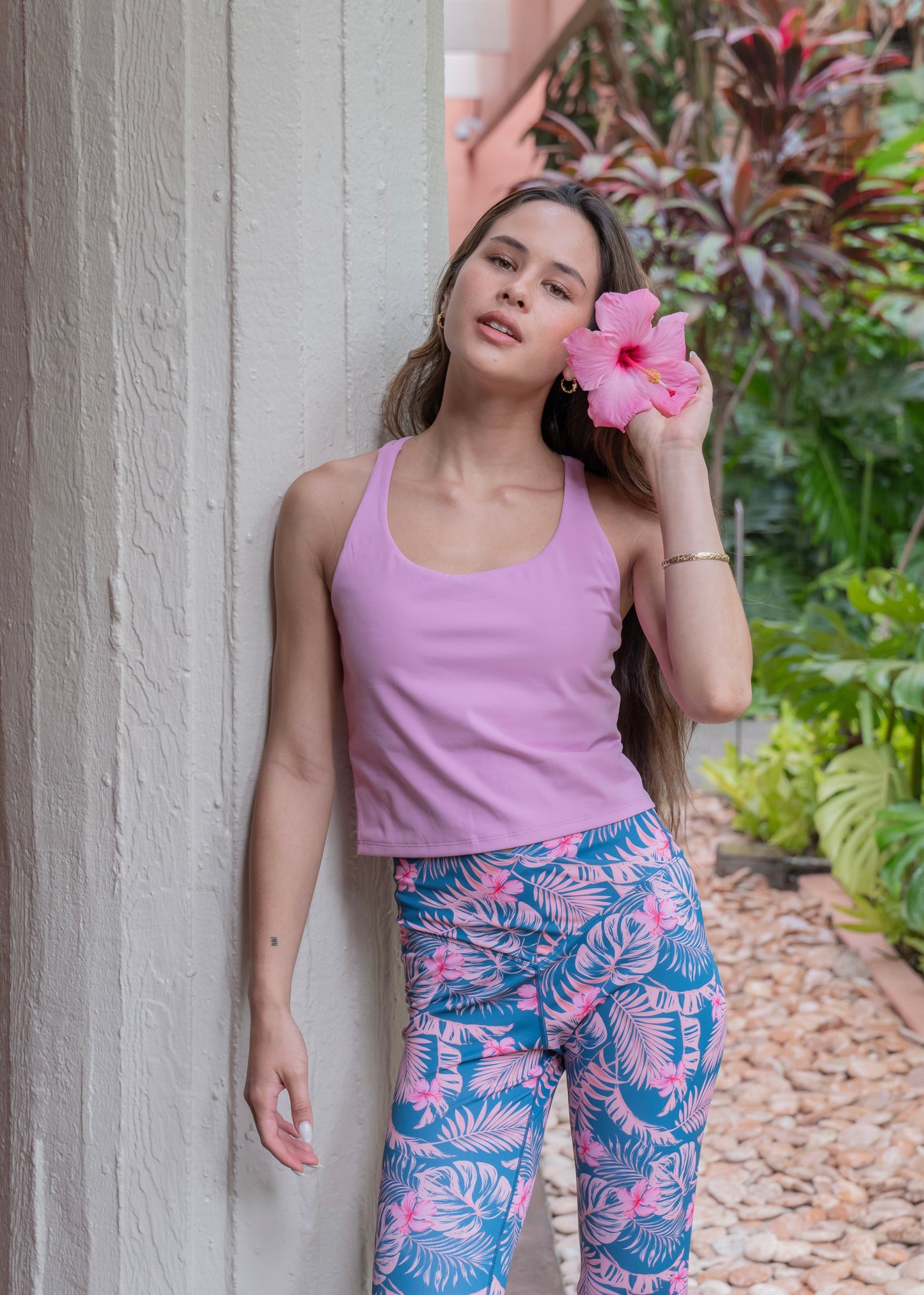 W cross back Bra Tank Top