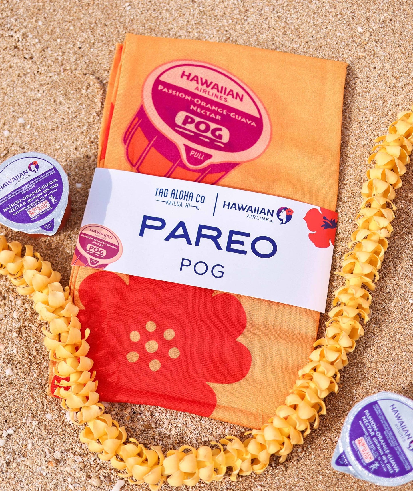 Tag Aloha Co. - POG with Hawaiian Airlines: 67 x 43 in