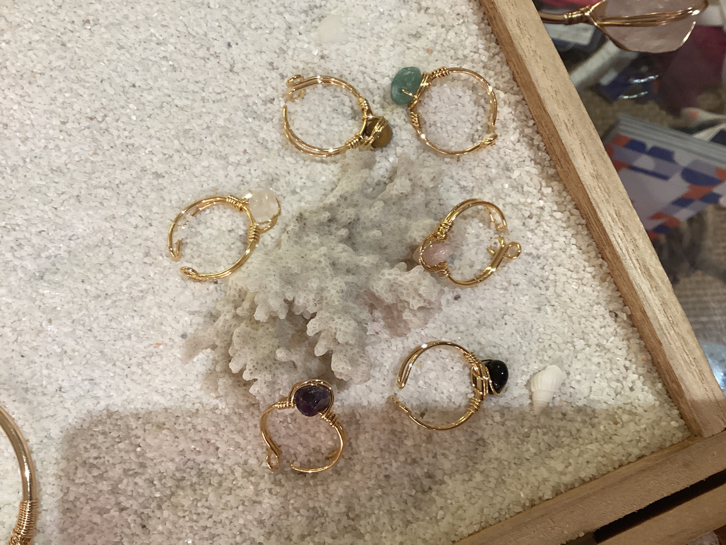 Healing Crystal Ring