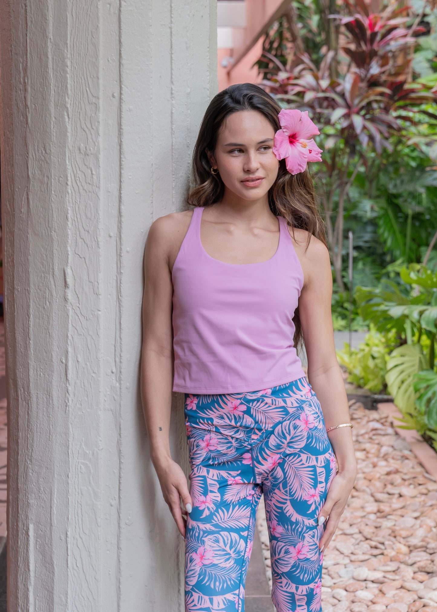 W cross back Bra Tank Top