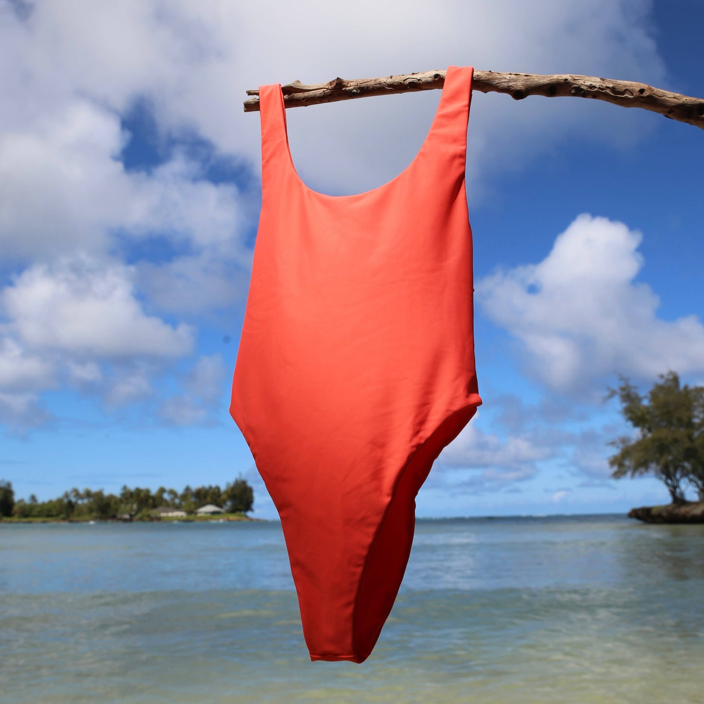 Cosmic Palms - One Piece Swimsuit x Papaya: Medium