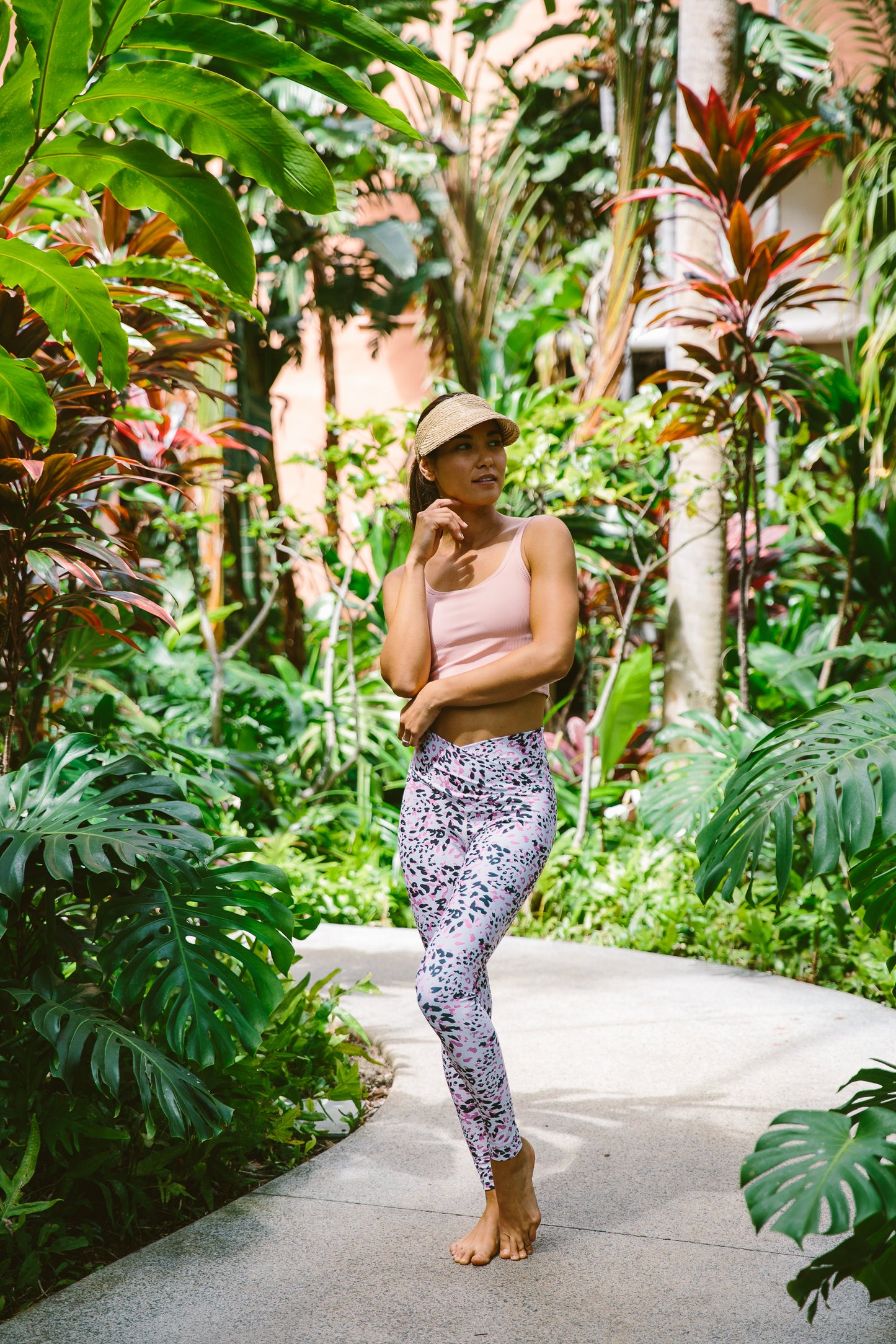 Pink Leopard Leggings
