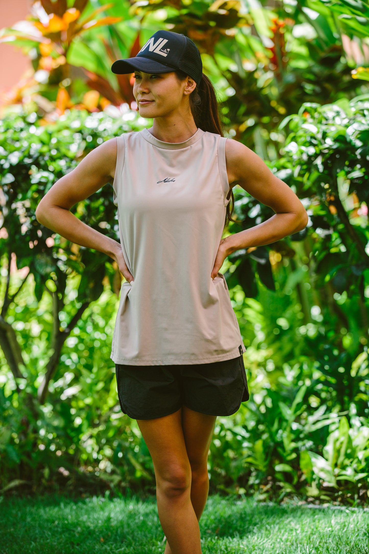 Aloha Long Slit Tank