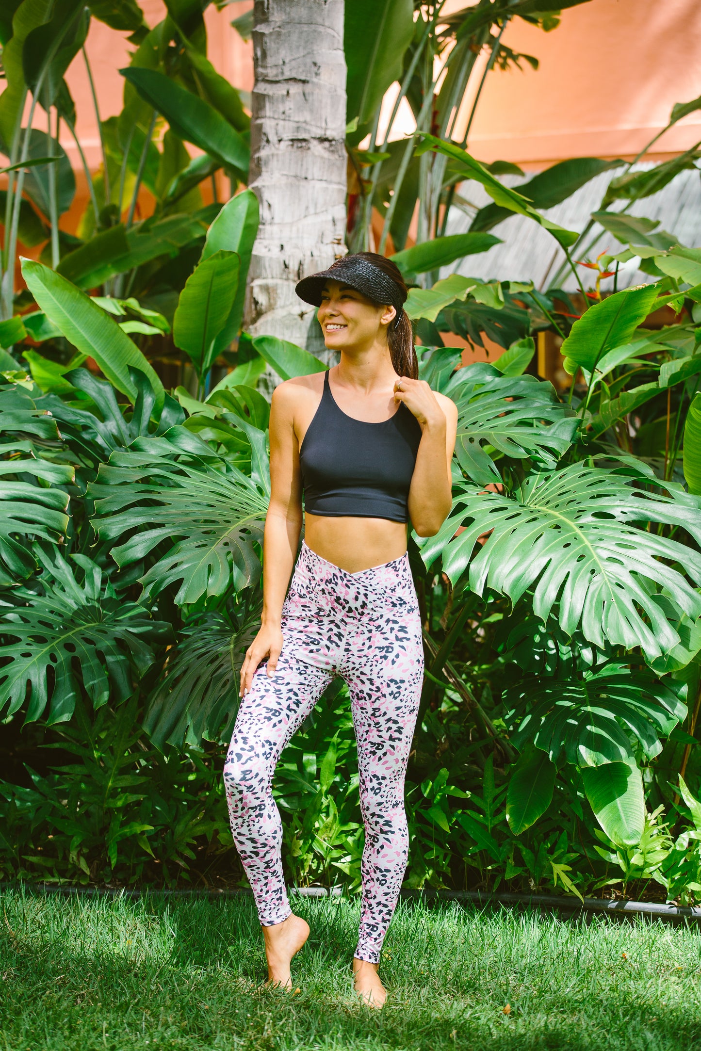 Pink Leopard Leggings