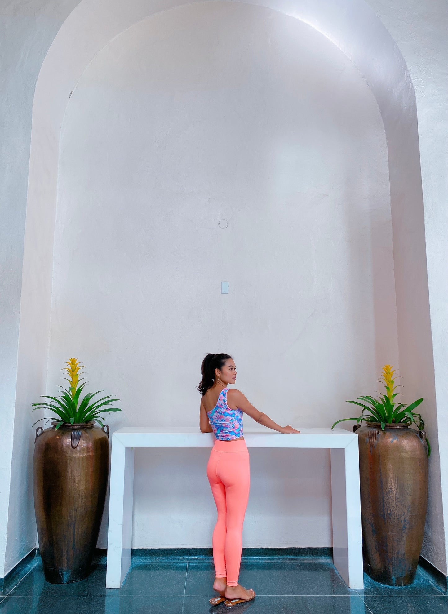 Pink Flower Paint - Bikini set