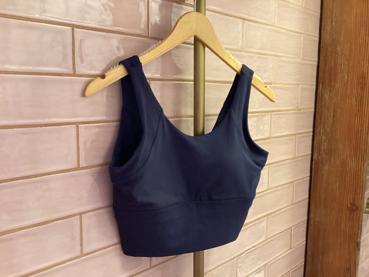 Open back (V) bra top
