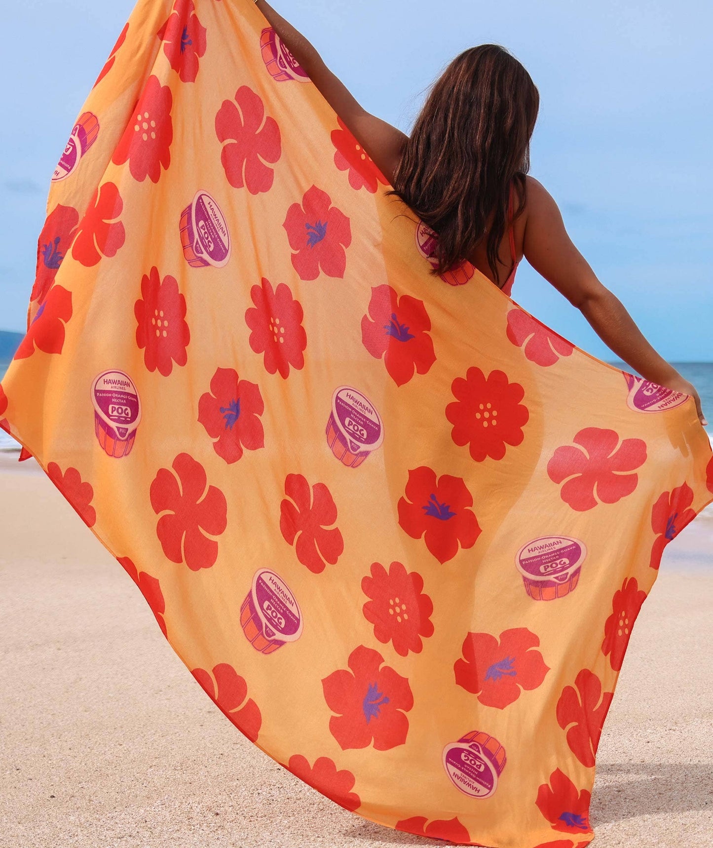 Tag Aloha Co. - POG with Hawaiian Airlines: 67 x 43 in