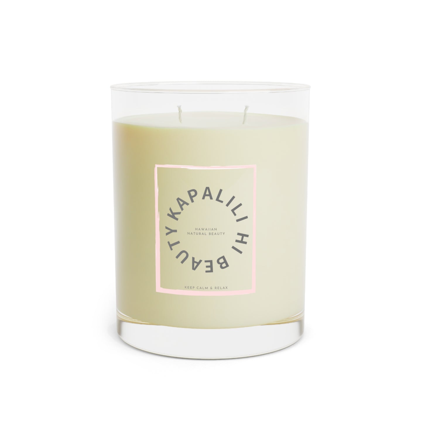 Scented Candle - Full Glass, 11oz