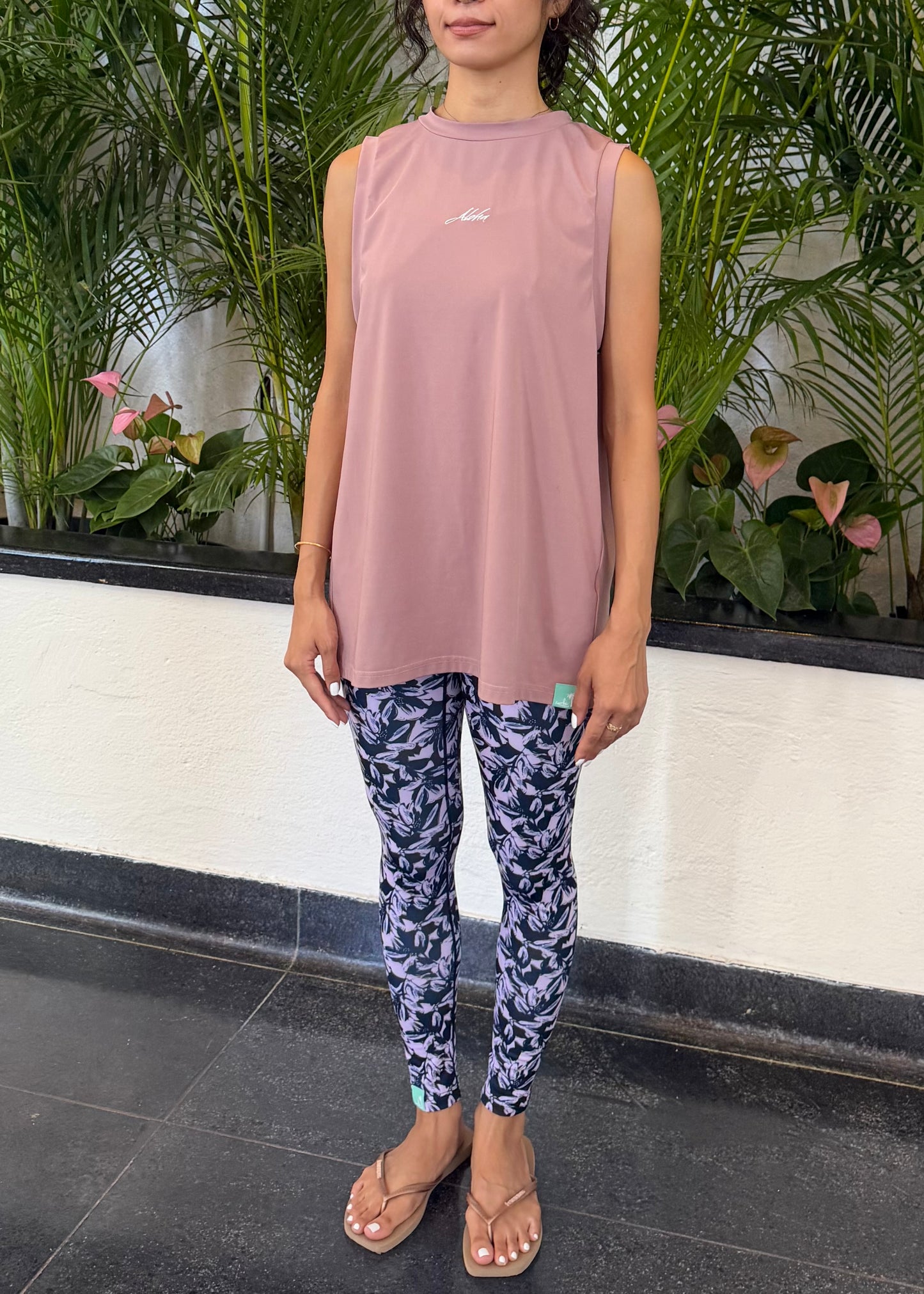 Blush Blossom Leggings