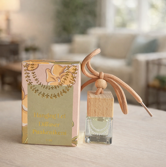 Ha‘a & Co. - 8 ML hanging lei diffuser- PUAKENIKENI