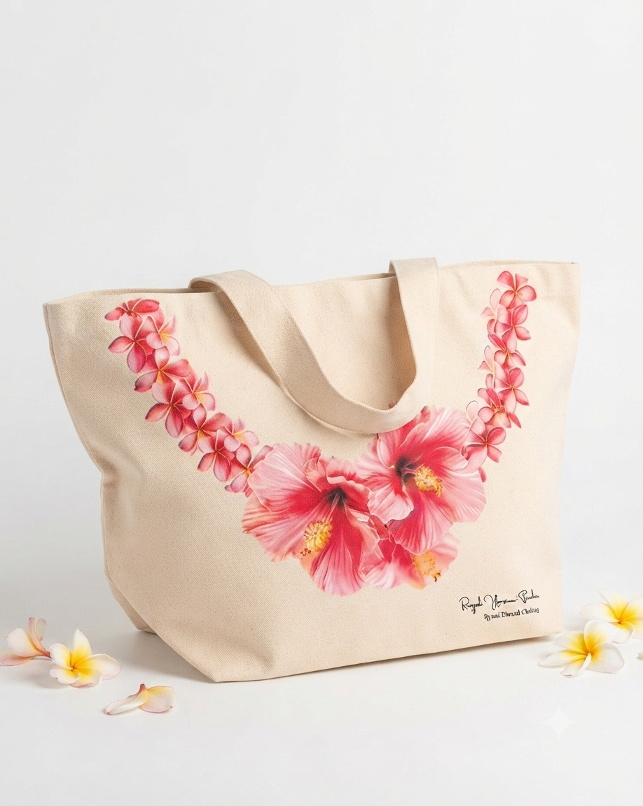 Kapalili Lei Collection- Cotton Bag