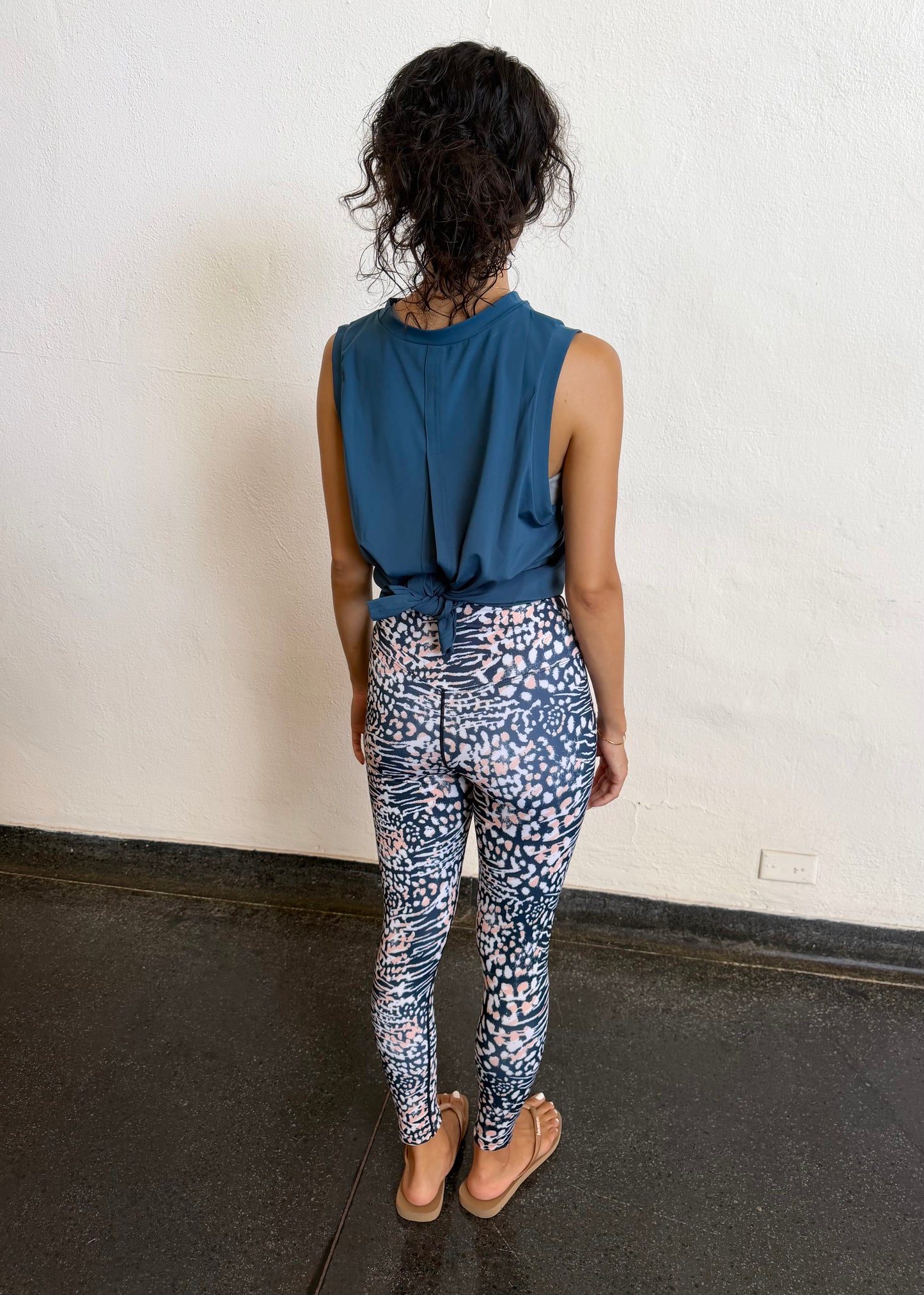 Velvet Leopard Leggings