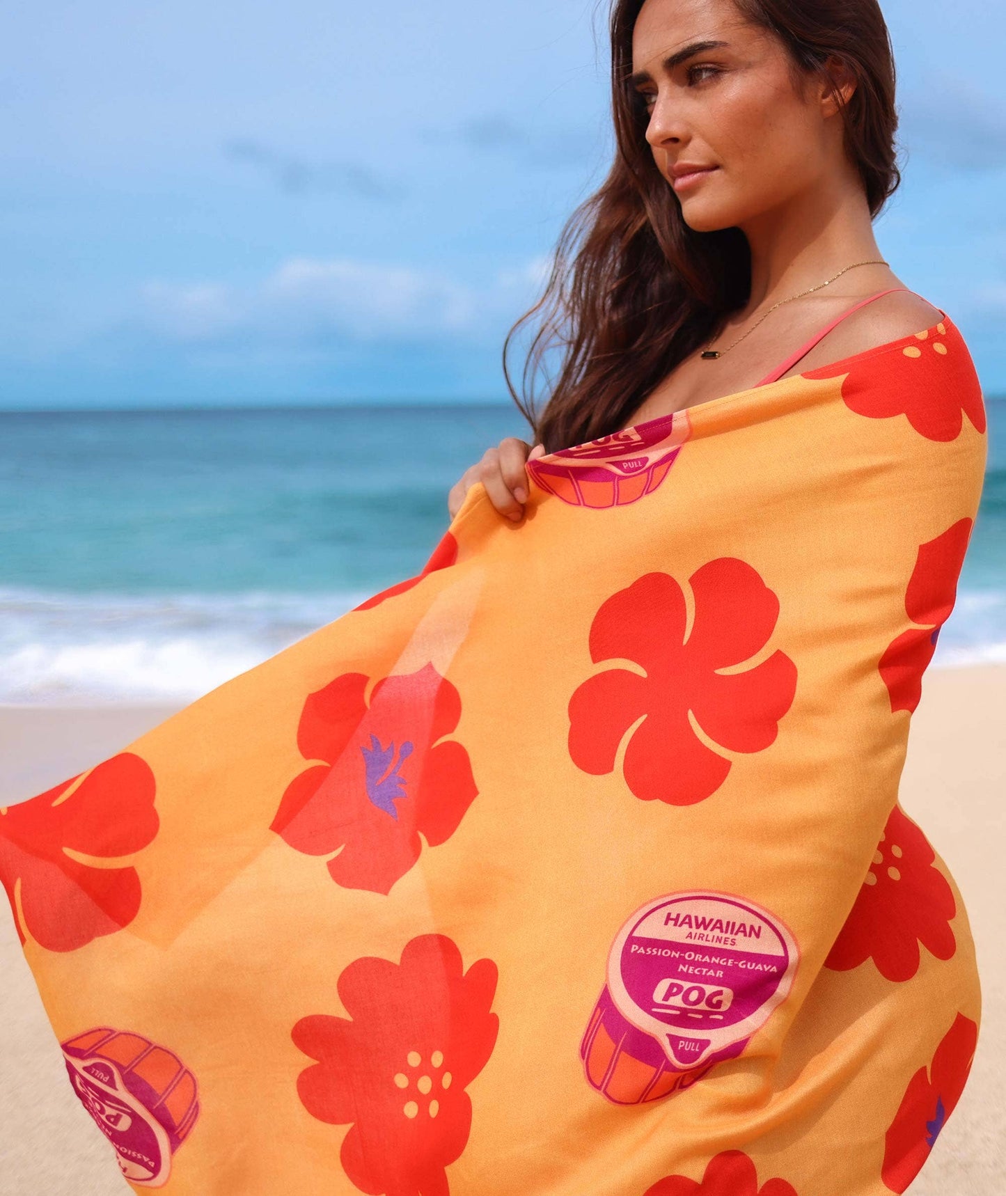 Tag Aloha Co. - POG with Hawaiian Airlines: 67 x 43 in