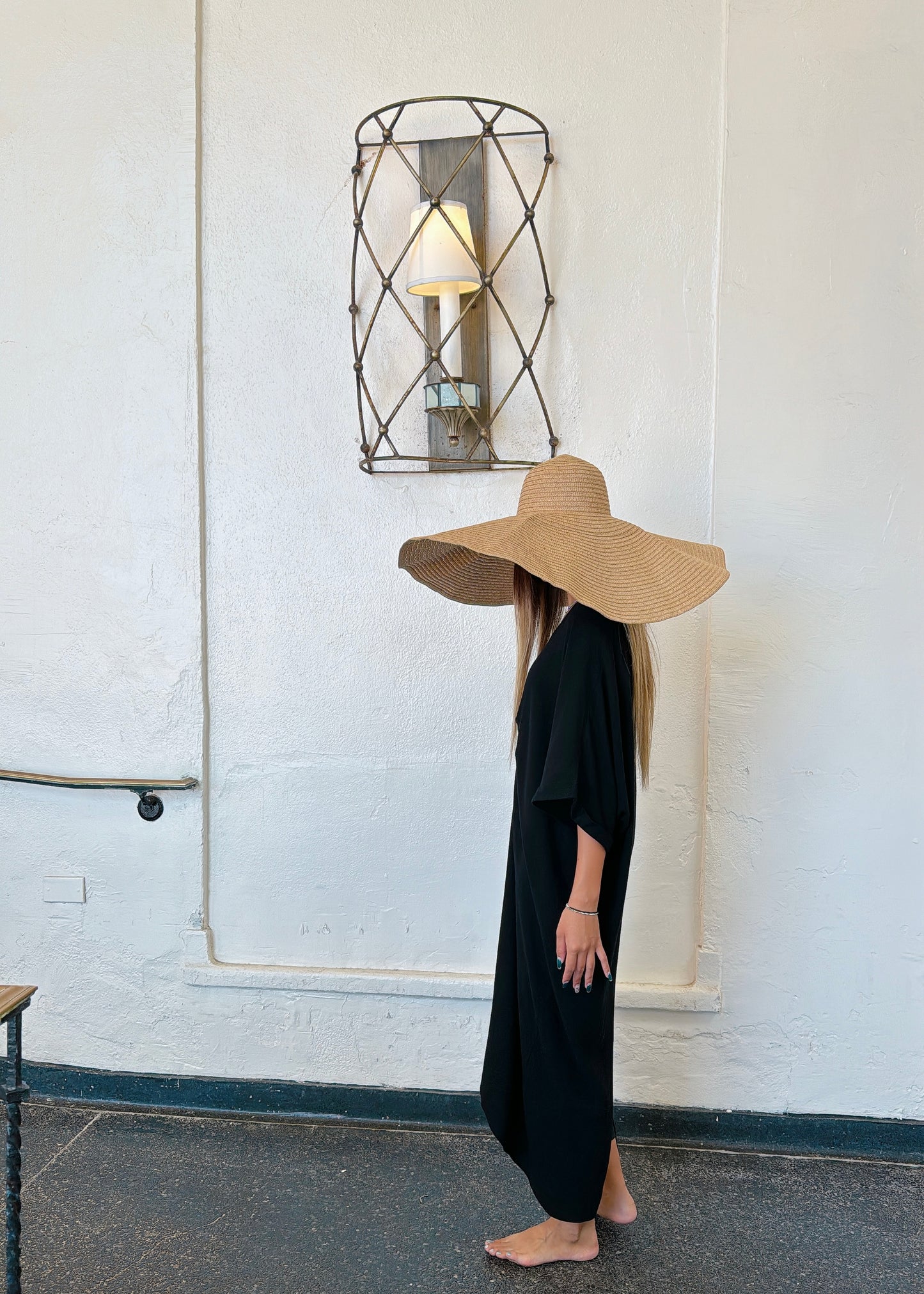 Linen V neck Summer Dress