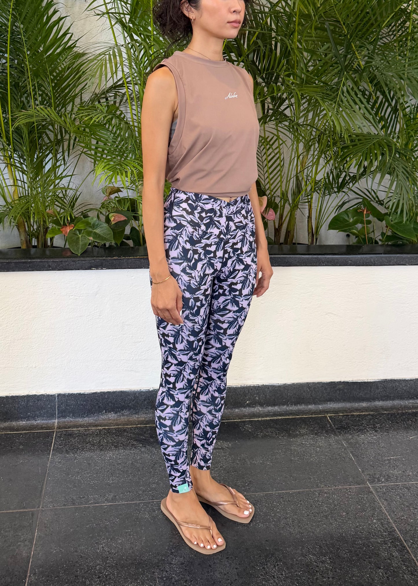 Blush Blossom Leggings