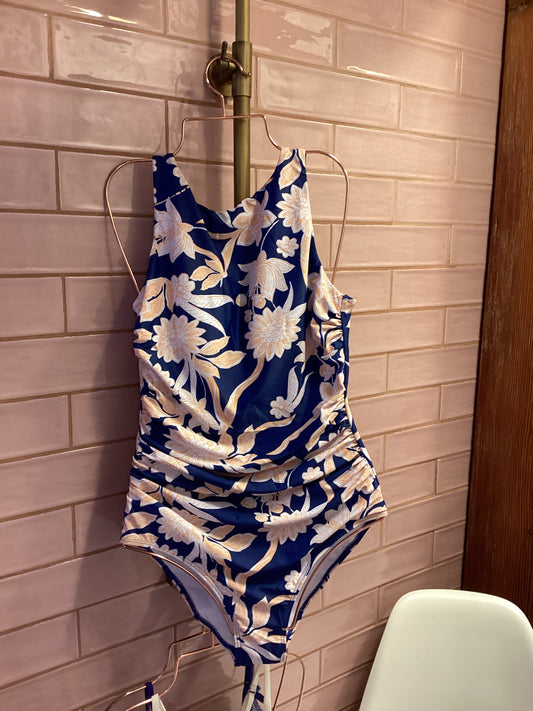 Colorful one piece swimsuit