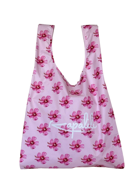 Kapalili Eco Bag / Pink Hibiscus