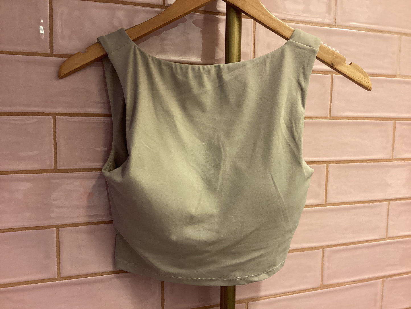Open back Bra Tank Top