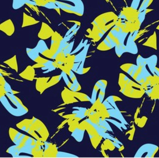 Neon Blossom Leggings