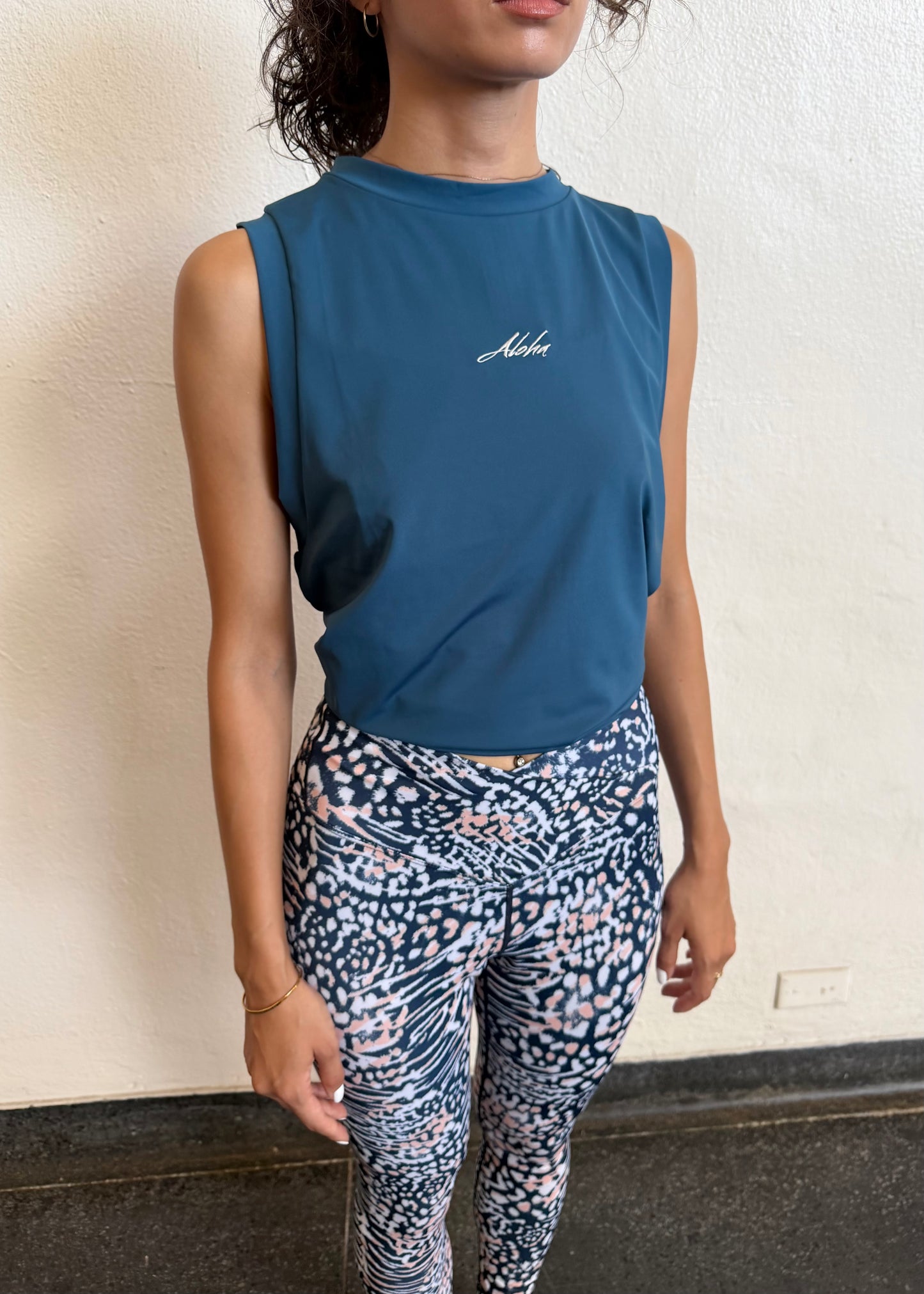 Velvet Leopard Leggings