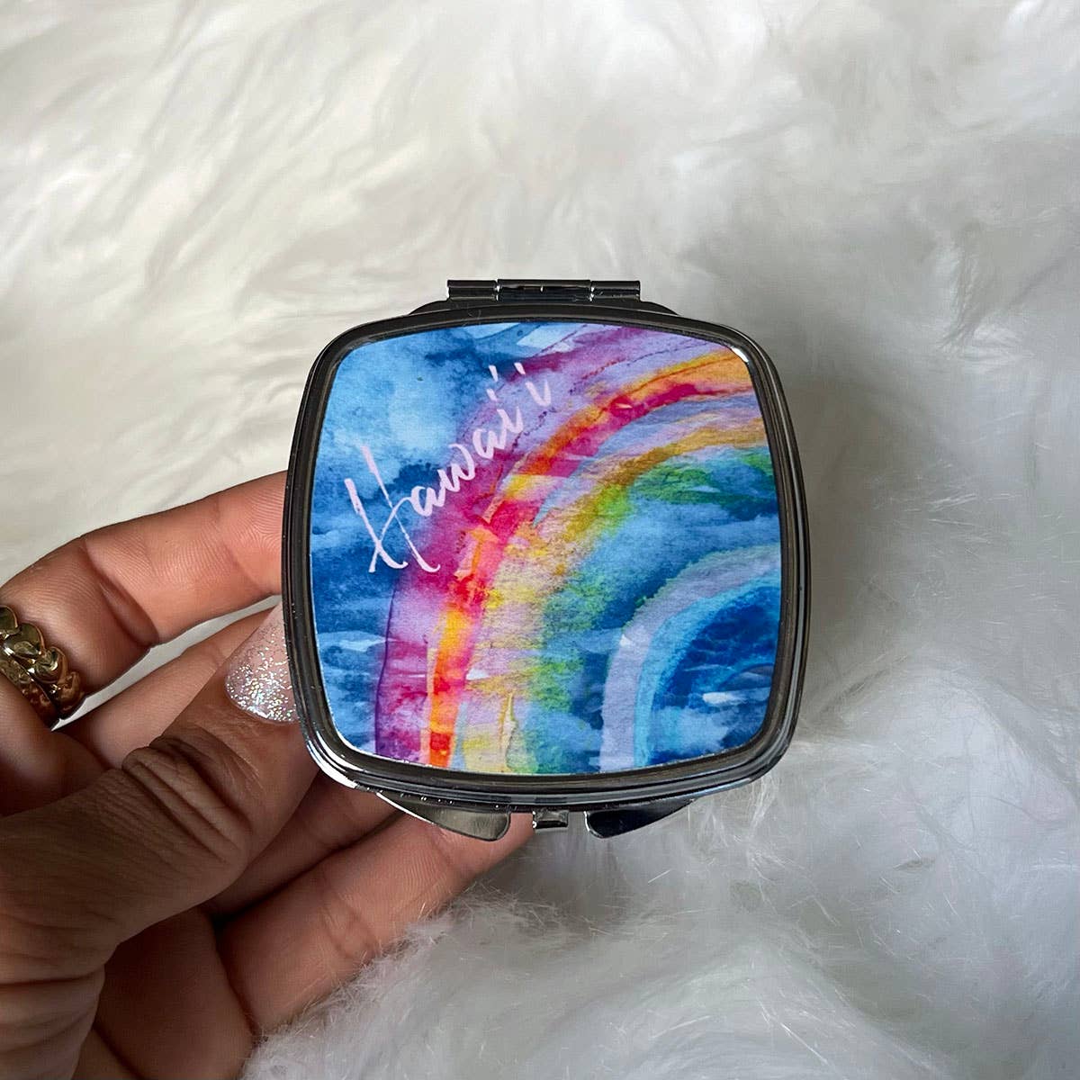 Aubrey Emi Designs - Hawaii Rainbow Mirror