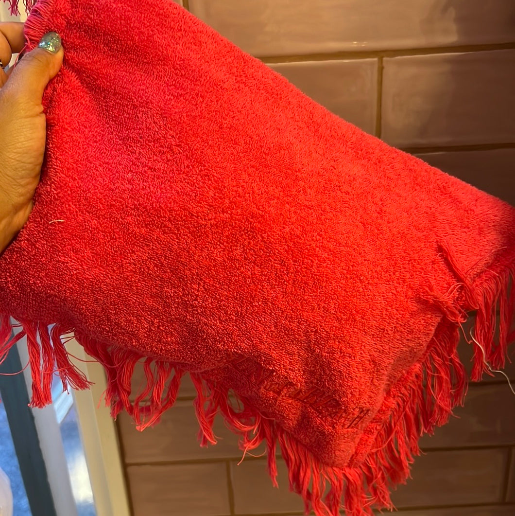 To the sea HI / Towel Fringe Pouch