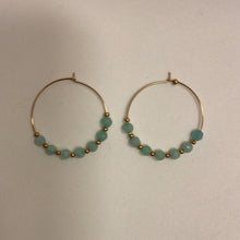 Load image into Gallery viewer, Kapalili Jewelry Collections / Quartz Hoop Earrings
