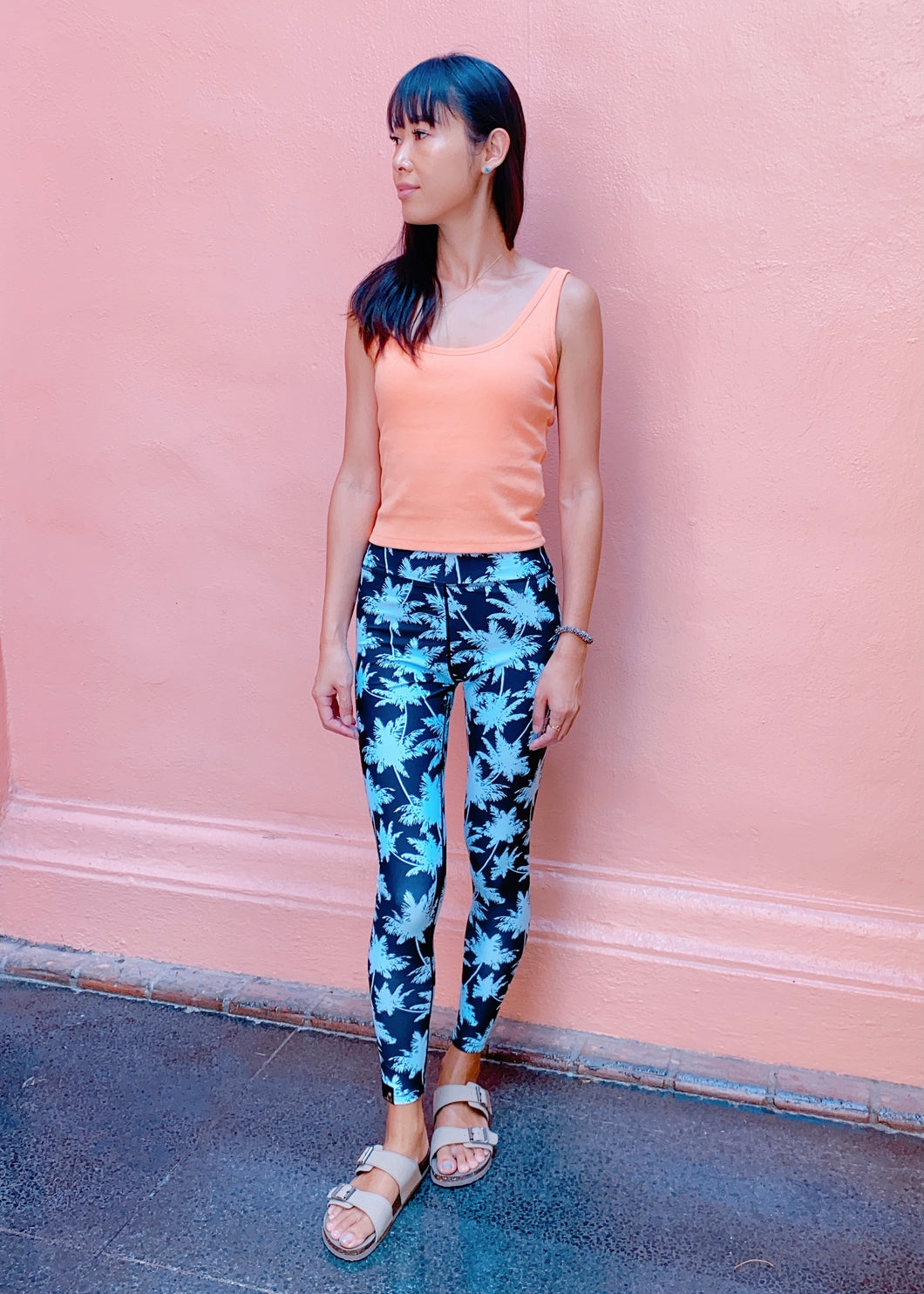 Simple Bra Tank - Orange