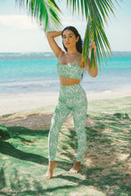 Load image into Gallery viewer, Green Botanical Bikini Set
